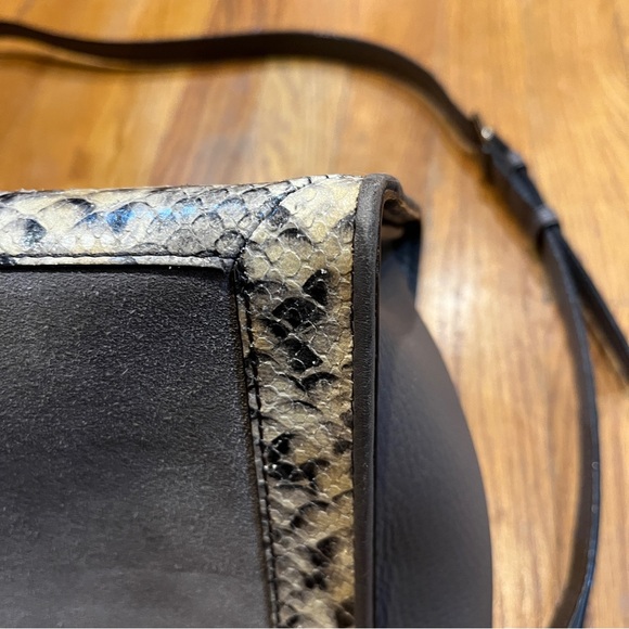 Kate Spade New York Women's Chatham Lane Harlan Stone Gray Satchel Purse - Picture 13 of 17